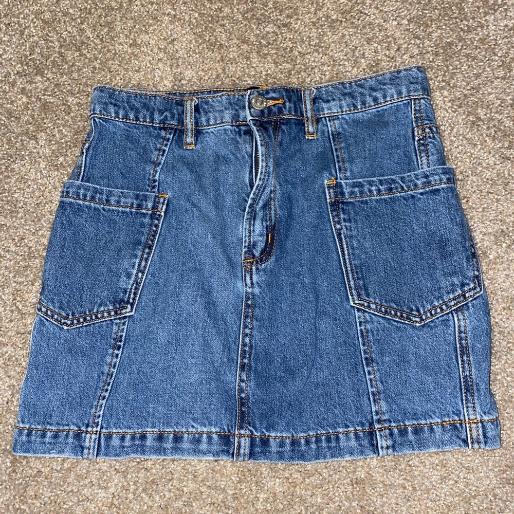 BDG jean skirt
